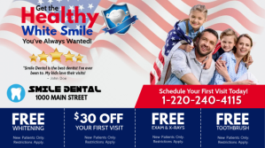 4th of July Dental Care Post sa Twitter template