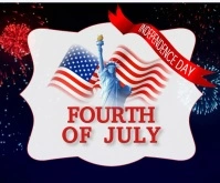 4TH OF JULY สามเหลี่ยมขนาดกลาง template