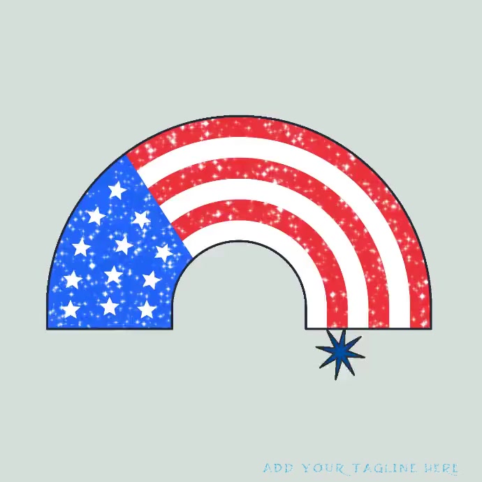 4th of July Instagram Post template