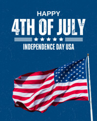 4th of July Instagram Portrait template