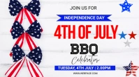 4TH OF JULY งานแสดงผลงานแบบดิจิทัล (16:9) template