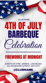4th of july Instagram Story template