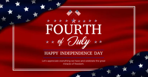 4TH OF JULY Facebook 共享图片 template
