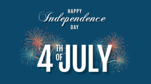 4th of July งานนำเสนอ Presentation (16:9) template