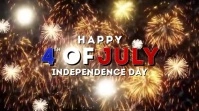 4th of july Digitale display (16:9) template