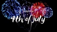 4th of july Pantalla Digital (16:9) template