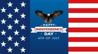 4th of July Digital Display (16:9) template