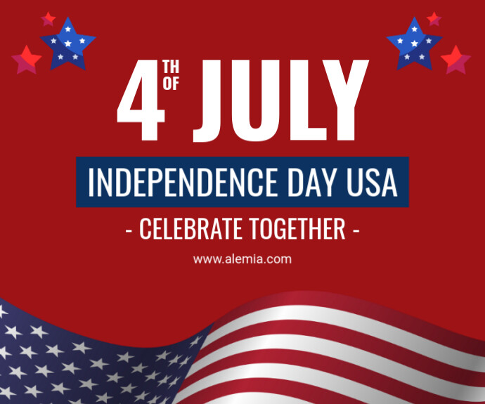 4th of July Medium Reghoek template