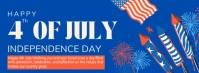 4th of july รูปปกบน Facebook template