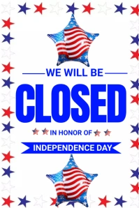 4th of July Illustration Tumblr template