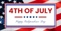 4th of July Portada de evento de Facebook template
