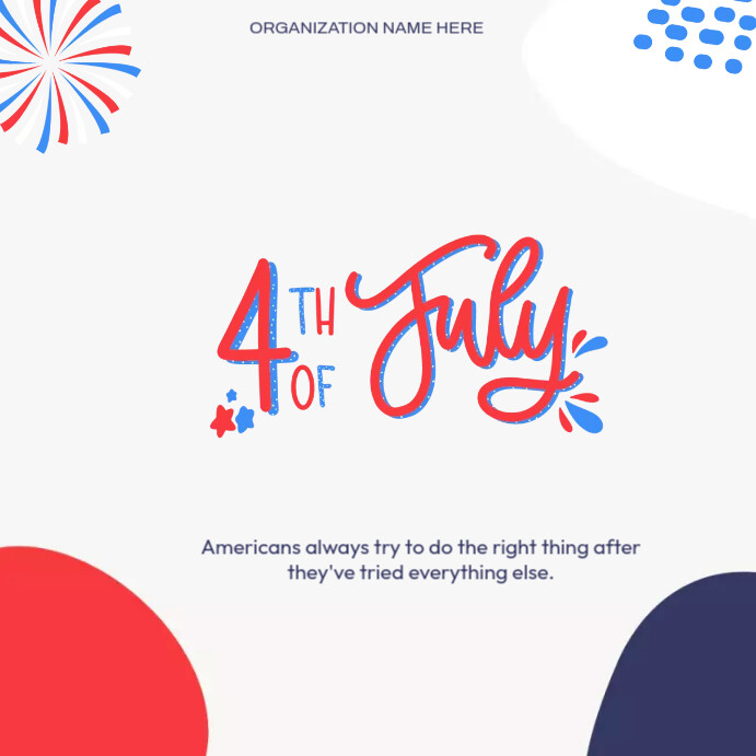4th of july Template | PosterMyWall