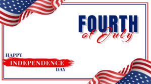 4th of July Presentatie (16:9) template