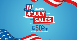 4th of july facebook advertisement design tem template
