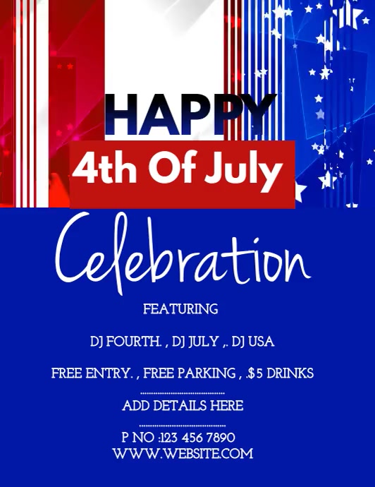 4TH OF JULY FLYER Template PosterMyWall 4TH OF JULY FLYER Template PosterMyWall