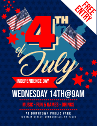 Create Free 4th Of July Flyers Postermywall