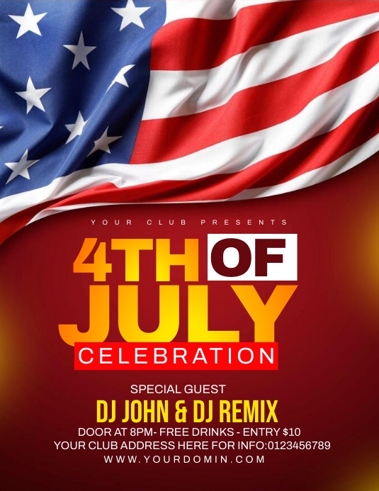 4th of July flyer Template PosterMyWall 4th of July flyer Template PosterMyWall