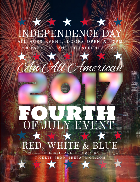 4TH OF JULY Template PosterMyWall