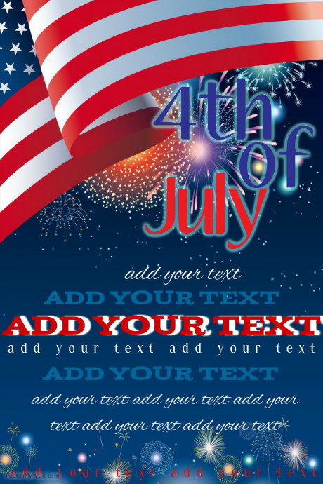 Free Printable Fourth Of July Flyers Free Printable Fourth Of July Flyers