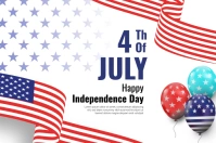 4th Of July Happy Independence Day Poster โปสเตอร์ template