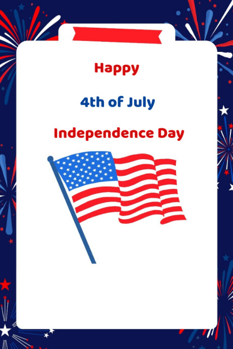 4th of july independence Day Template | PosterMyWall