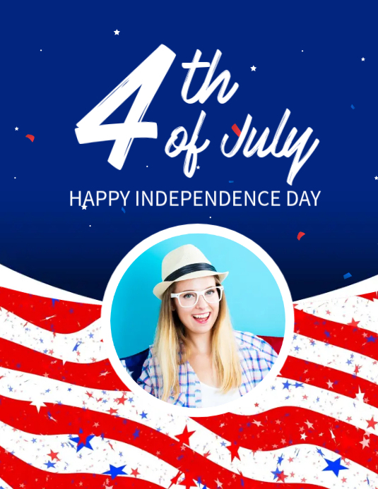 4th of July Independence Day Flyer Template | PosterMyWall