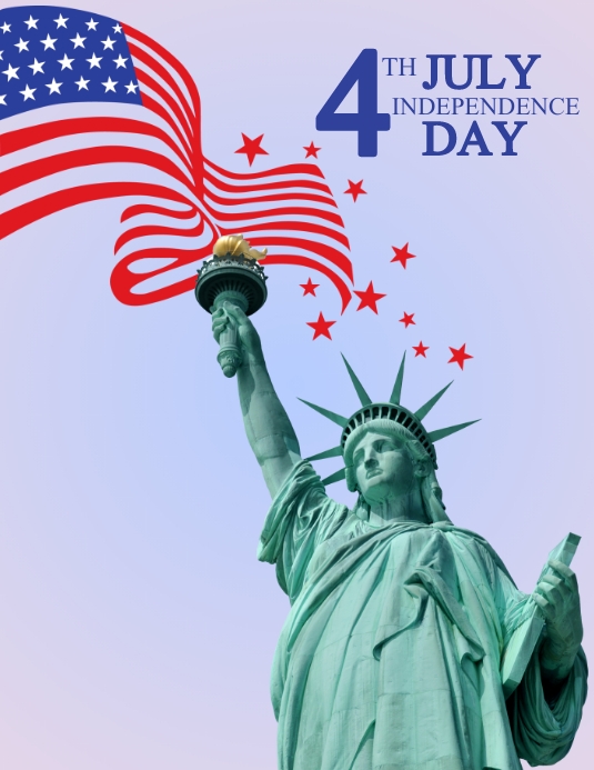 4th of july independence day flyer template | PosterMyWall