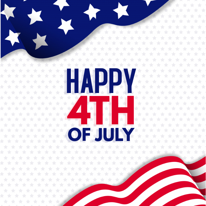 4th of july instagram Instagram-Beitrag template