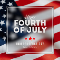 4th Of July Instagram Post template
