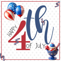 4th Of July Instagram Post template