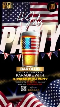 4TH OF JULY PARTY TEMPLATE Instagram Story