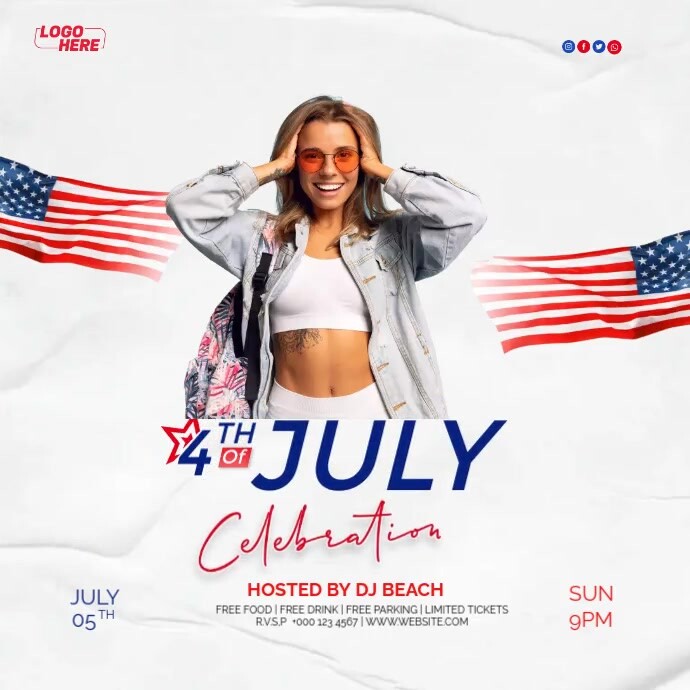 4th of July Sale Template PosterMyWall 4th of July Sale Template PosterMyWall