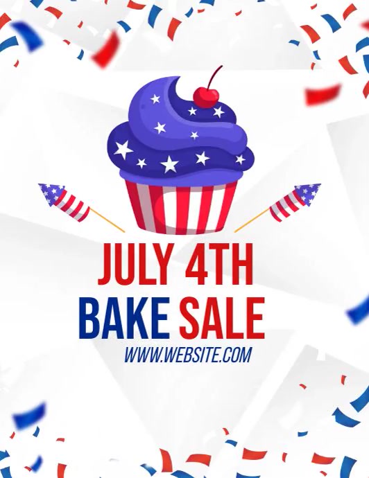 4th of July Sale Event Flyer template PosterMyWall