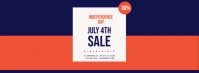 4th of July Sale Facebook Cover template