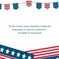 4th of July Template (1) Instagram Post