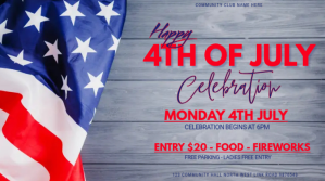 4th of July Template Iphosti le-Twitter