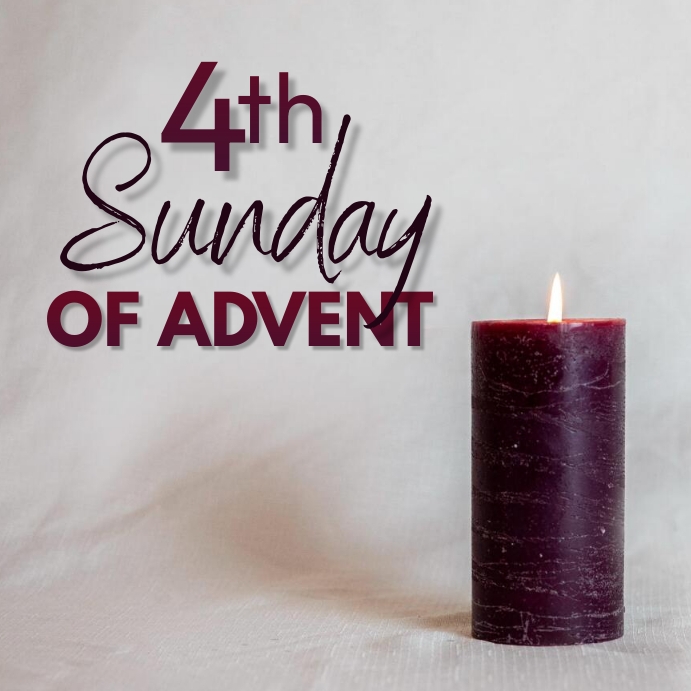 Copy of 4th Sunday of advent PosterMyWall