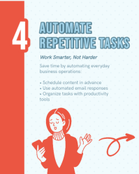 White Business Tips Instagram Portrait Template - Page 5