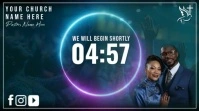 5 Minute Countdown Digital Display (16:9) template