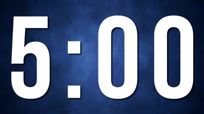 5 minutes countdown Template | PosterMyWall