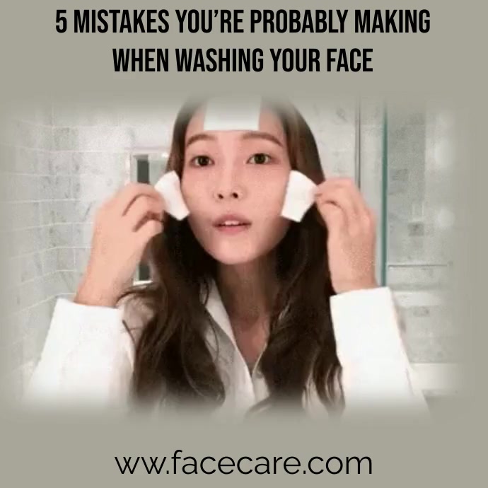 Plantilla de 5 Mistakes You’re Probably Making When Wash PosterMyWall