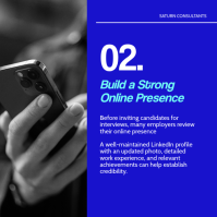 Blue Recruitment Tips โพสต์บน Instagram Template - Page 3