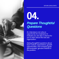 Blue Recruitment Tips โพสต์บน Instagram Template - Page 5