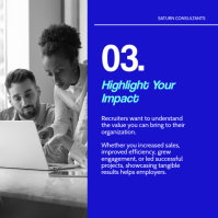 Blue Recruitment Tips โพสต์บน Instagram Template - Page 4