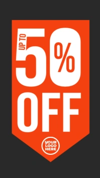 50% off sale black friday instagram story template