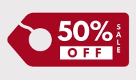 50% Off Sale Template Tag