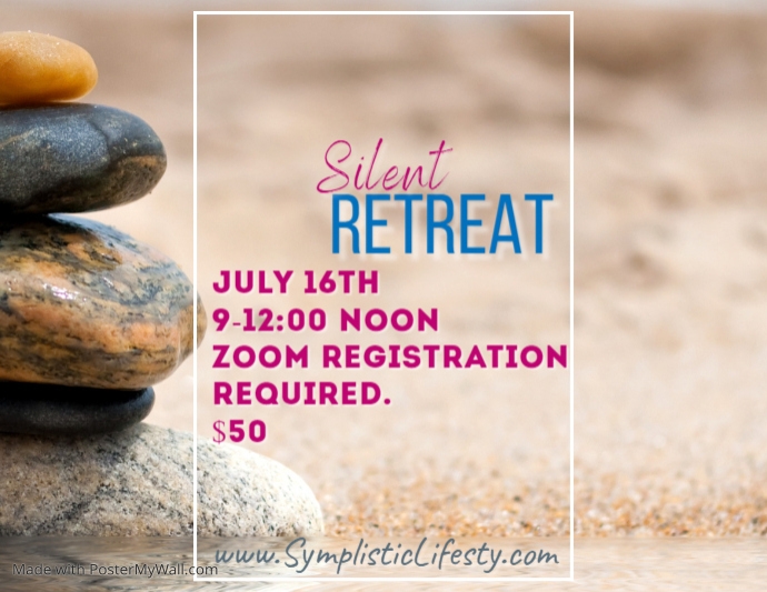 Copy of Healing Retreat Poster (1) | PosterMyWall