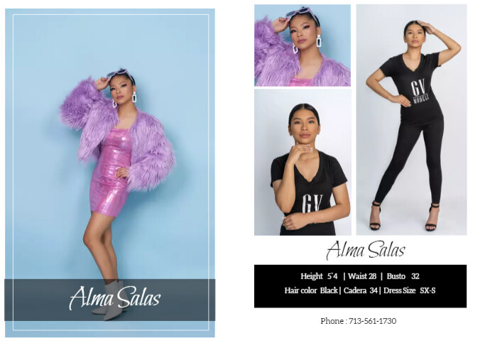 Modeling Comp card (2) | PosterMyWall