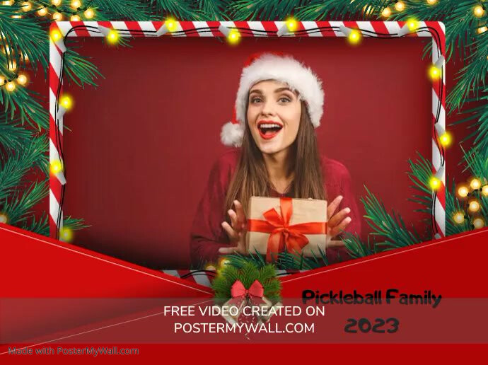Christmas collage Presentation template