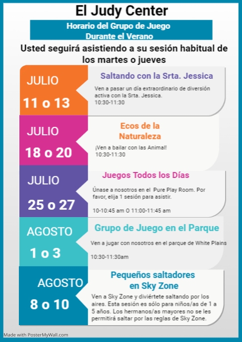Spanish waldorf summer playgroup | PosterMyWall